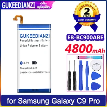 Аккумулятор GUKEEDIANZI EB-BC900ABE EBBC900ABE 4800 мАч для Samsung Galaxy C9Pro C9 Pro Duos SM-C9000 SM-C9008 SM-C900F Batteria