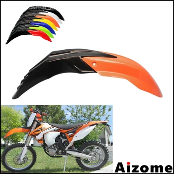 Универсальное Переднее Крыло Мотоцикла MX Orange Для SX-F SX XCW EXC XCF XCF 250 300 350 450 500 Dirt Bike Брызговик Брызговик