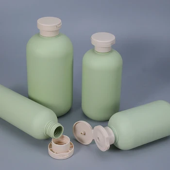 Пластиковые дозаторы для шампуня, геля для душа, пенящегося мыла объемом 1 шт 200 мл ~ 500 мл, Бутылки многоразового использования, Откидная крышка /Бутылки для лосьона-помпы