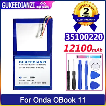 Аккумулятор GUKEEDIANZI 35100220 (oBook 11) 12100mAh Для ноутбука Onda OBook11 oBook 11 Bateria