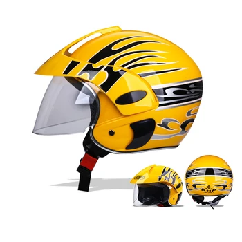 Шлемы для верховой езды для мальчиков и девочек, Детский мотоциклетный велосипедный шлем для занятий спортом на открытом воздухе, Four Seasons 48-52 см