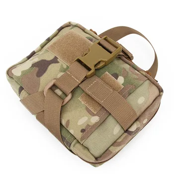 Новый дизайн, тактическая охотничья армейская сумка для оказания первой помощи, накладная сумка Molle / Hook & Loop, сумка-амфибия двойного назначения, EMT Emergency EDC