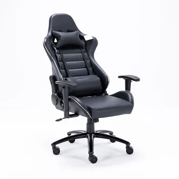 Электрическое спортивное кресло, Вращающееся кресло, Эргономичная S-образная подушка, Откидная спинка, глубокое кресло