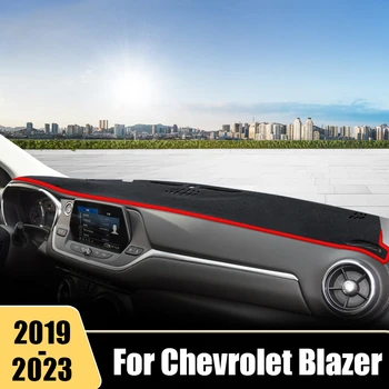 Для Chevrolet Blazer 2019 2020 2021 2022 2023 Крышка Приборной Панели Автомобиля, Избегающая Светового Коврика, Нескользящая Приборная Панель, Аксессуары Для Ковров
