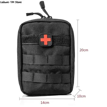 1 шт. тактическая поясная сумка Военная Быстроразъемная аптечка первой помощи Медицинские Аксессуары для кемпинга охоты выживания на открытом воздухе