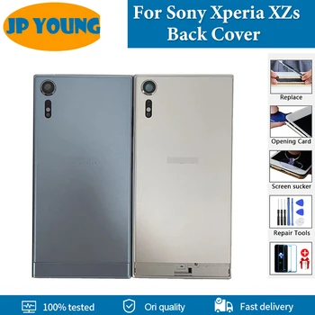 Оригинальная Задняя Крышка Батарейного Отсека Для Sony Xperia XZs Задняя Дверь G8232 G8231 SOV35 602SO SO-03J Задняя Панель Корпуса С Заменой Объектива