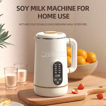 машина для приготовления соевого молока с 10 ножами, бытовая небольшая многофункциональная полностью автоматическая машина для приготовления пищи