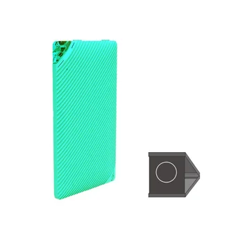 Динамик костной проводимости, беспроводные Bluetooth-колонки, мини-портативный громкий стереозвук, встроенный микрофон, звуковая коробка (зеленый)