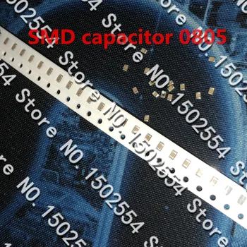 100 Шт./ЛОТ SMD керамический конденсатор 0805 821J 820PF 50V 5% NPO COG высокочастотный конденсатор без полярности