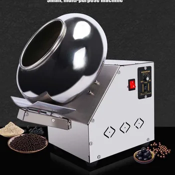 Машина для формования шоколада и сахара PBOBP, роликовая Коммерческая машина для нанесения покрытия на конфеты, машина для полировки покрытия шоколадными бобами