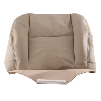 Подушка сиденья из искусственной кожи со стороны водителя спереди автомобиля, нижняя крышка сиденья для Cadillac Escalade 2007-2014 бежевого цвета