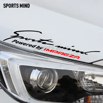 Спортивный разум, Автомобиль-Стайлинг на автомобильном фонаре, наклейка для бровей, спортивные развлечения, автомобильные аксессуары для экстерьера Subaru impreza