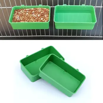 Простая установка Кормушка для птичьей клетки Маленькая коробка для купания птиц Коробка для корма для птиц Подвесная коробка для кормления Ванна для попугаев Незаменима для птиц