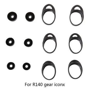 Эргономичный дизайн, Мягкие наушники Подходят для ушного канала для Gear IconX SM-R140 Dropship