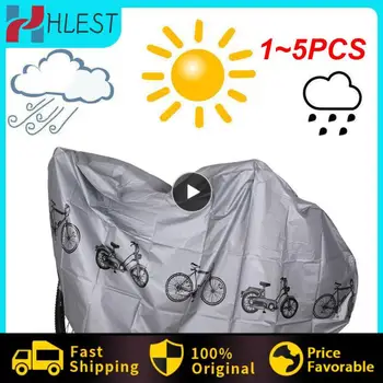 1-5 шт. Наружный УФ-протектор MTB Чехол для велосипеда, мотоциклетные чехлы, брезентовый чехол, ткань, водонепроницаемый дождевик, палатка