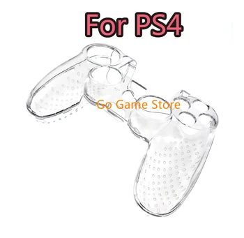 1шт для Sony Playstation 4 PS4 Прозрачная Хрустальная Оболочка Корпус Чехол Передняя Задняя Защитная Крышка