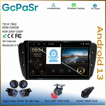 Автомобильный GPS Android Для SEAT Ibiza 6J IV 4 2008-2015 Плеер Головного Устройства Навигация 7862 Авторадио Сенсорный Экран Bluetooth Видео WIFI