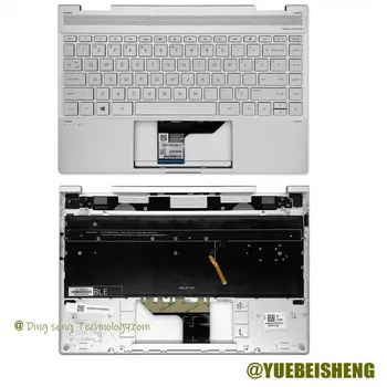 YUEBEISHENG 95% Новинка/org для HP Spectre x360 13-AE TPN-Q199 Упор для рук, подсветка верхней крышки клавиатуры США