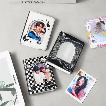 Корейские Открытки INS Kpop Idol Коллекционируют Аниме-Открытки Polaroid Album Книга Для Хранения Фотоальбомов Держатель Фотокарточки