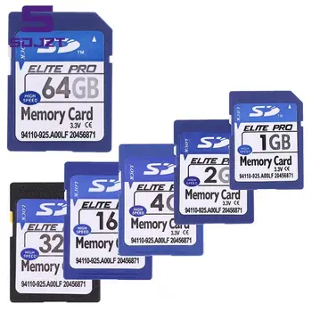 SD-карта 1 ГБ 2 ГБ 4 ГБ 8 ГБ 16 ГБ 32 ГБ 64 ГБ Защищенная цифровая карта флэш-памяти