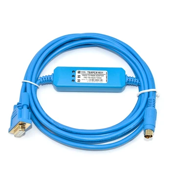 Подходит для кабеля программирования ПЛК серии Schneider Twido TSXPCX1031 Линия загрузки Порт RS232