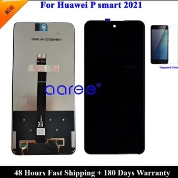 6,67 ' Оригинальный ЖК-дисплей Для Huawei P smart 2021 ЖК-дисплей Для Huawei P smart 2021 Дисплей Сенсорный Дигитайзер ЖК-экрана В сборе