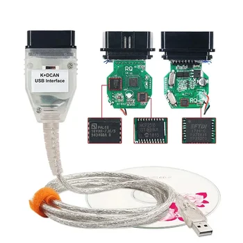 НОВЫЙ Диагностический Кабель OBDII для переключателя BMW K + DCAN USB Интерфейс Ediabas K D CAN OBD2 Диагностический Сканер FT232RL Диагностический Инструмент