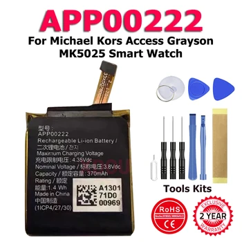 XDOU Высококачественная Сменная Батарея APP00222 Для Смарт-Часов Michael Kors Access Grayson MK5025 + Инструмент