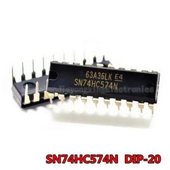10ШТ SN74HC574N DIP20 SN74HC574 DIP 74HC574N DIP-20 74HC574 новая и оригинальная микросхема