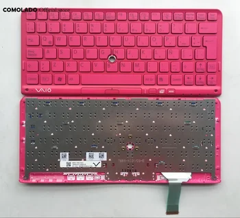 Латинская клавиатура для SONY VPC серии P11 P119 P119JC P118 P115 Красная рамка LA Layout