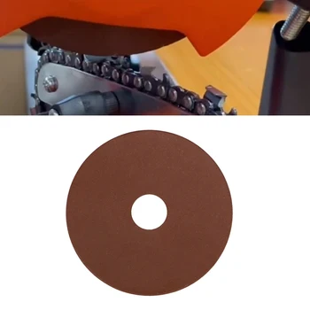 3шт Шлифовальный круг Дисковая накладка для точилки бензопилы Шлифовальная машина 3/8 дюйма 404 Режущие Инструменты для полировки цепи Сменные шлифовальные диски