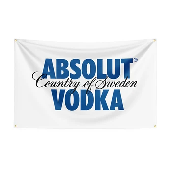 Флаг для Водки Absolut 3x5 Из Полиэстера С Покрытием Алкоголем Для Декора 1