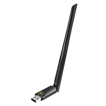 831D 650 М USB WiFi адаптер с антенной Портативная USB WiFi карта Wifi приемник двухдиапазонная беспроводная карта 2,4 + 5 ГГц