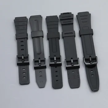 Сменный Силиконовый Ремешок Для Часов Casio Watch SGW300 400 MRW200 AE1200 W800 Водонепроницаемый Браслет Аксессуары Ремешок Для Часов 18 мм
