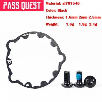 Pass Quest Gxp Офсетная шайба кривошипа 1,6 мм, 2 мм, 2,5 мм Al7075-T6 для кривошипа Sram