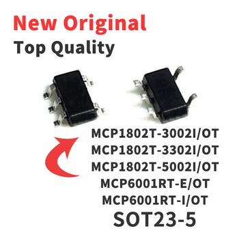 10 Штук микросхемы MCP1802T-3002I MCP1802T-3302I MCP1802T-5002I MCP6001RT-E MCP6001RT -I/OT SOT23-5