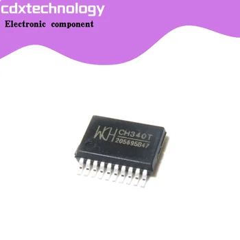 5 шт./лот чип WCH CH340T SSOP20 USB к последовательному порту чип USB bus switching chip