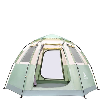 Большая семья 5-8 человек, походное оборудование для кемпинга, палатки, автоматическая палатка на открытом воздухе