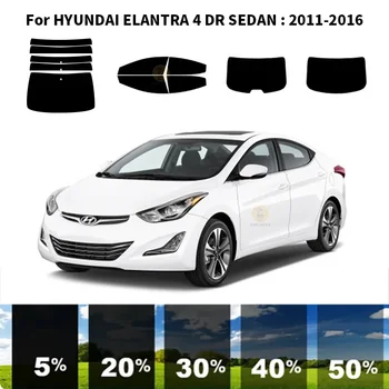 Комплект для УФ-тонировки автомобильных окон из нанокерамики для HYUNDAI ELANTRA 4 DR СЕДАН 2011-2016
