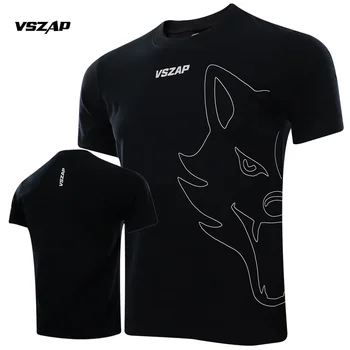 VSZAP Мужская футболка для ММА, Гигантские боксерские майки, Бойцовский зал, Бокс, Фитнес, Муай Тай, Быстросохнущая Дышащая Удобная рубашка
