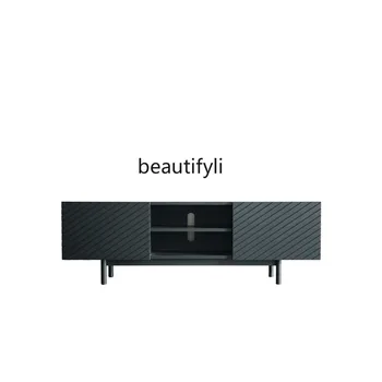 Новый шкаф для телевизора Nordic, Современный минималистичный Дизайнерский шкаф для хранения аудиовизуальных материалов в гостиной из массива дерева