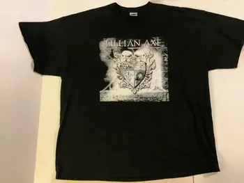 LILLIAN AXE The Days Before Tomorrow Концертный тур Рок-группы Черная рубашка 2XL XXL с длинными рукавами