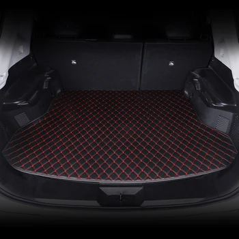 Кожаные коврики в багажник автомобиля на заказ для Volvo XC40 2020 2021, Высококачественные аксессуары для интерьера, защита от загрязнений, лоток для грузового лайнера