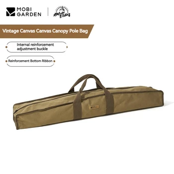 MOBI GARDEN Сумка для хранения палаток для кемпинга, переносная сумка для поддержки навеса, износостойкая холщовая сумка, аксессуары для кемпинга