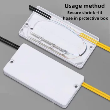 коробка для защиты кожаного провода 2C коробка для защиты оптического волокна 2C коробка для слияния кожаного провода бабочка коробка для соединения кожаного волокна