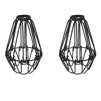 9 Шт. Железный защитный кожух лампы, потолочный вентилятор и крышки лампочек, промышленный подвесной светильник, Защита лампы