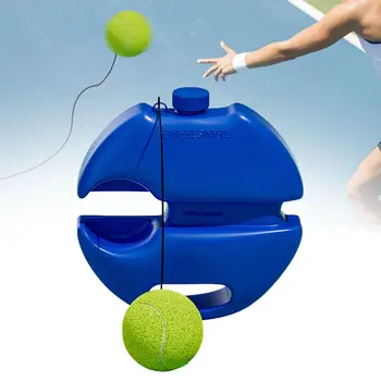 Теннисный тренажер с отскоком мяча, профессиональный тренажер для одиночной игры в теннис, инструмент для тренировки тенниса, рикошет с мячом