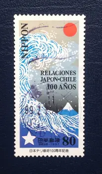 1 шт./компл. Почтовые марки Японии 1997 года, 100-летие дружбы между Японией и Чили, почтовые марки с маркировкой для коллекционирования C1597