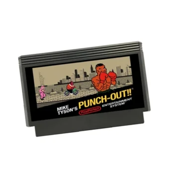 Ретро Игровой Картридж Mike Tyson's Punch Out 60 Pins для 8-битной Игровой карты FC Console