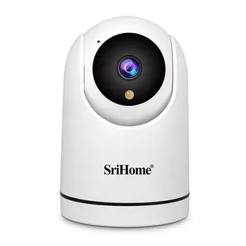 Srihome SH042 2MP 1080P 3-кратный Зум Беспроводная PTZ IP Купольная Камера AI Гуманоид С Автоматическим Отслеживанием Домашней Безопасности CCTV Радионяня